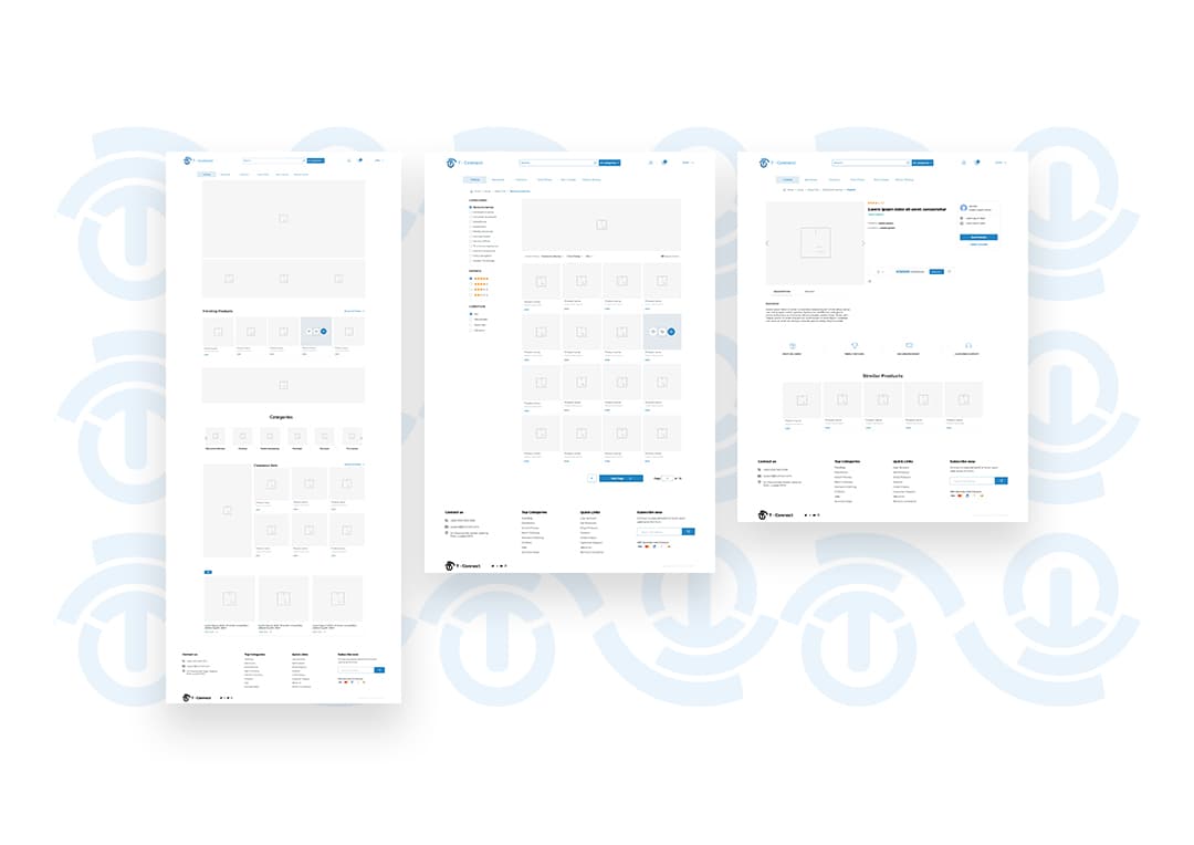 T-Connect UI Design 2