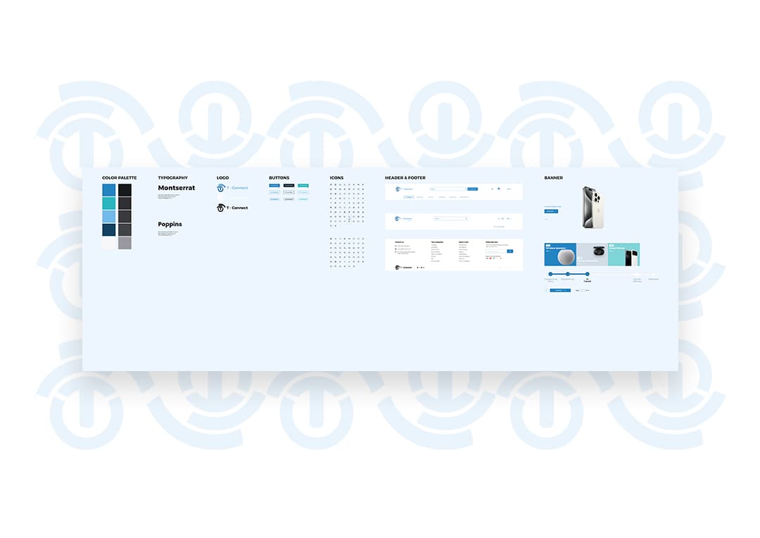 T-Connect UI Design 3